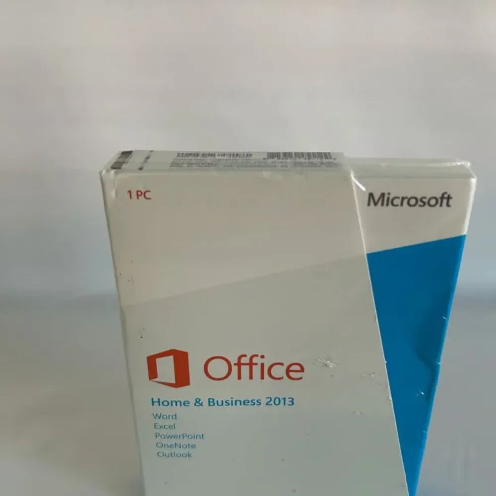 Microsoft Office Home Business 2013 1 PC Product Key Windows Sealed New NA Style